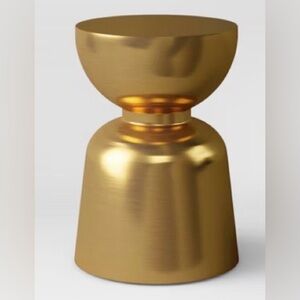 PROJECT 62 NWT ophdahl metal hourglass accent table -17 1/4 x 12 1/4